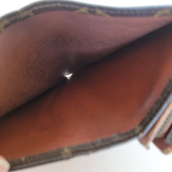 Louis Vuitton LV Portefeuille Tresor Bifold Wallet Medium Monogram Brown Vintage - Picture 6 of 14